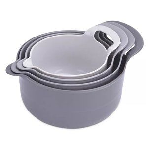 New Enchante Cook With Color 4 Piece Mixing Bowl Set